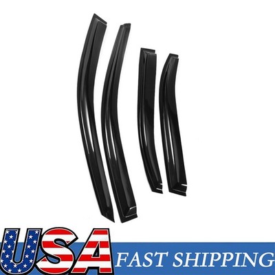 Fits For 2004-2008 Acura TSX Window Visor Deflector Vent Sun Rain Guard Shade