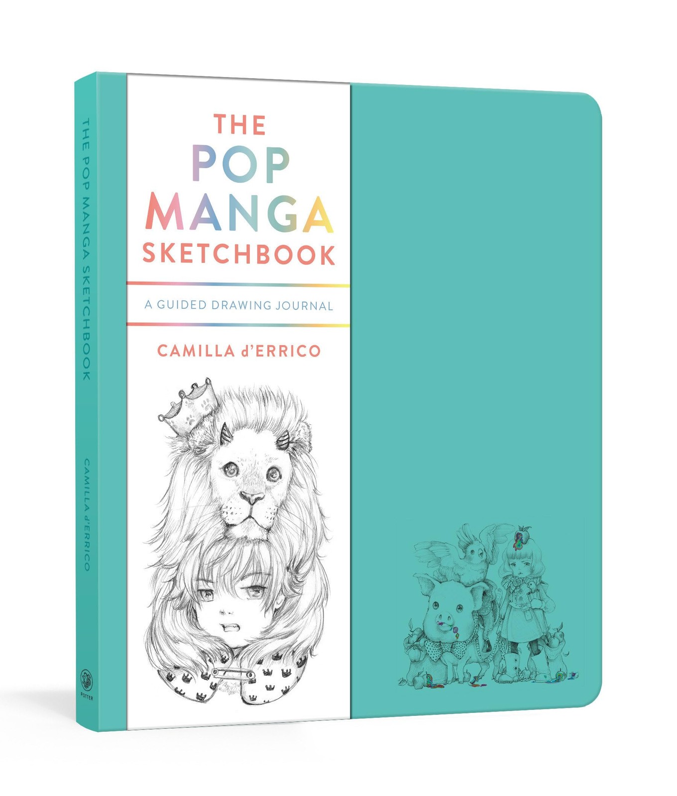 The Pop Manga Sketchbook : A Guided Drawing Journal Camilla D'errico - Image 2