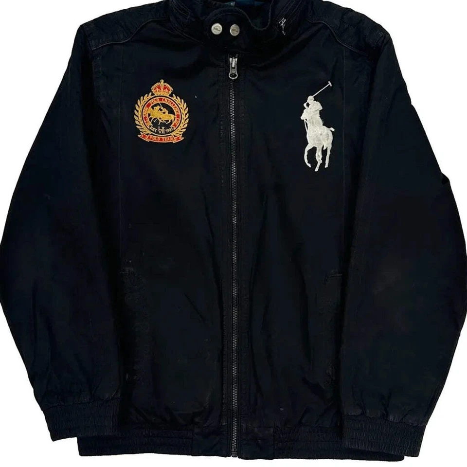 Куртка None Polo By Ralph Lauren - большая черная полиэстер - Изображение 4 из 4