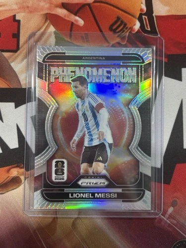 2026 Panini Prizm FIFA World Cup Lionel Messi Phenomenon Silver Prizm #19