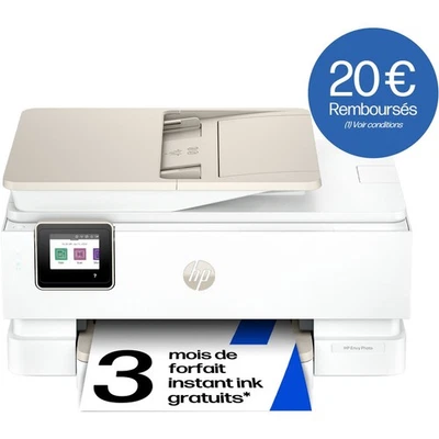 Imprimante jet d'encre HP Envy Photo 7934 éligible Instant Ink - Photo 1/4