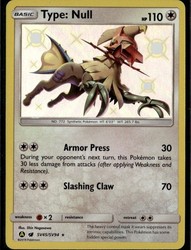 Type: Null SV45/SV94 Hidden Fates Shiny Holo Rare