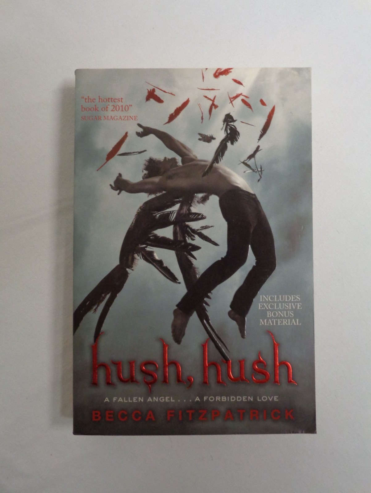 Becca Fitzpatrick Hush Hush Paranormal Romance First Edition Paperback Book