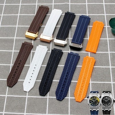Waterproof Silicone Rubber Watch Band  Strap 26*19mm 24*17mm for Hublot Big Bang