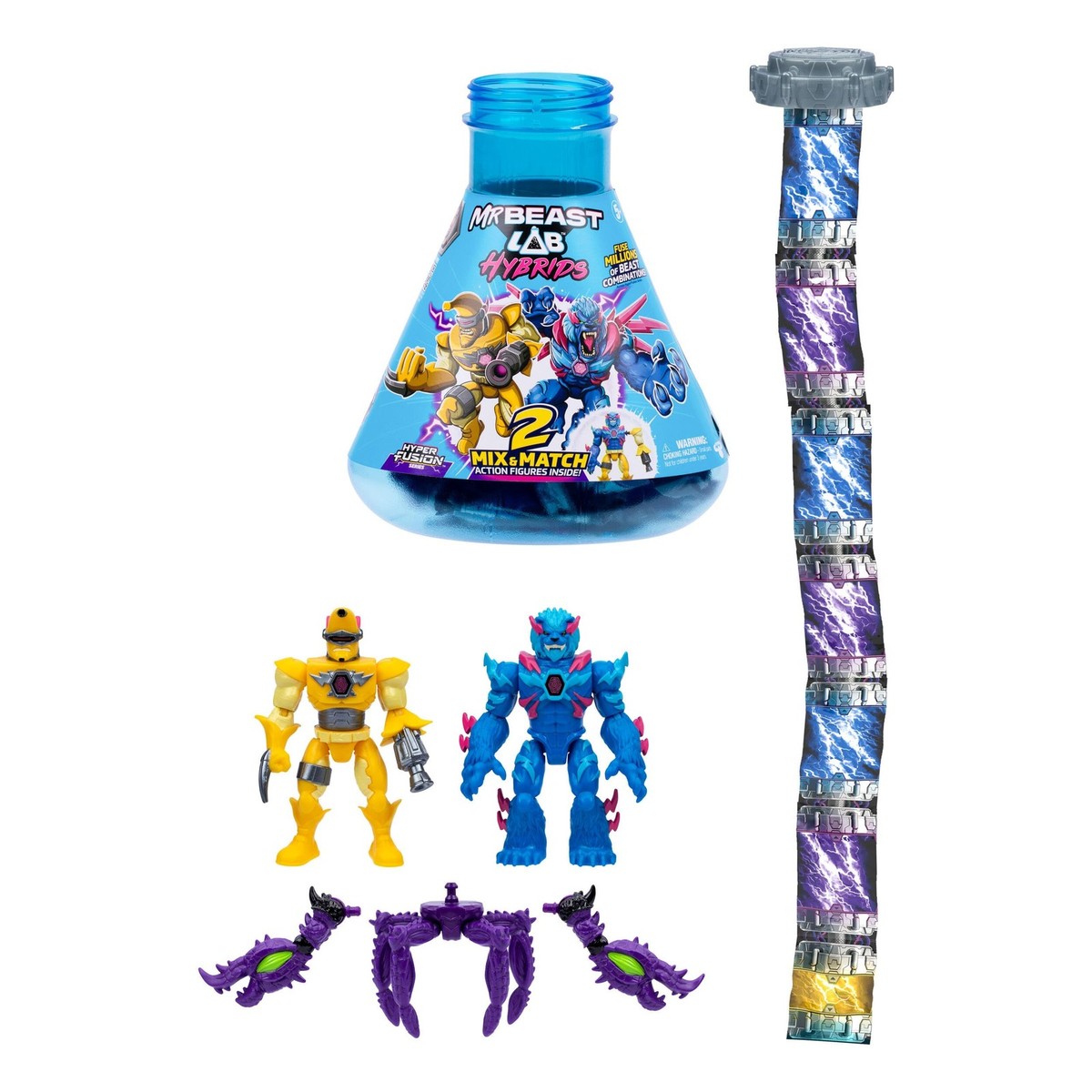 Multi Pack Hybrid Action Figures Mix & Match Reveal Parts MrBeast