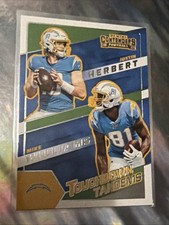 2022 Panini Contenders Justin Herbert Mike Williams Touchdown Tandem Chargers
