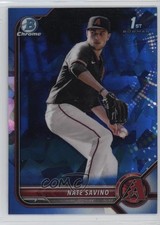 2022 Bowman Chrome Draft Sapphire Edition Nate Savino #BDC-163 6k8