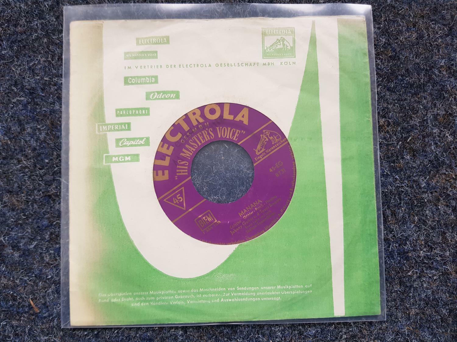 7"" Single Vinyl Ralf Bendix - Manana/ Sonny oh Sonny