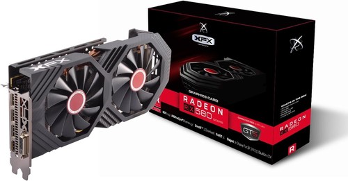 Radeon RX 580 GTS 1386MHz Dual BIOS Graphics Card - 8GB GDDR5, Silent Operation - Picture 3 of 9