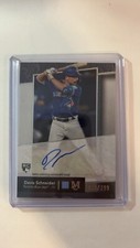 2024 Topps Museum Collection  Davis  Schneider RC Rookie AUTO 158/299 Blue Jays