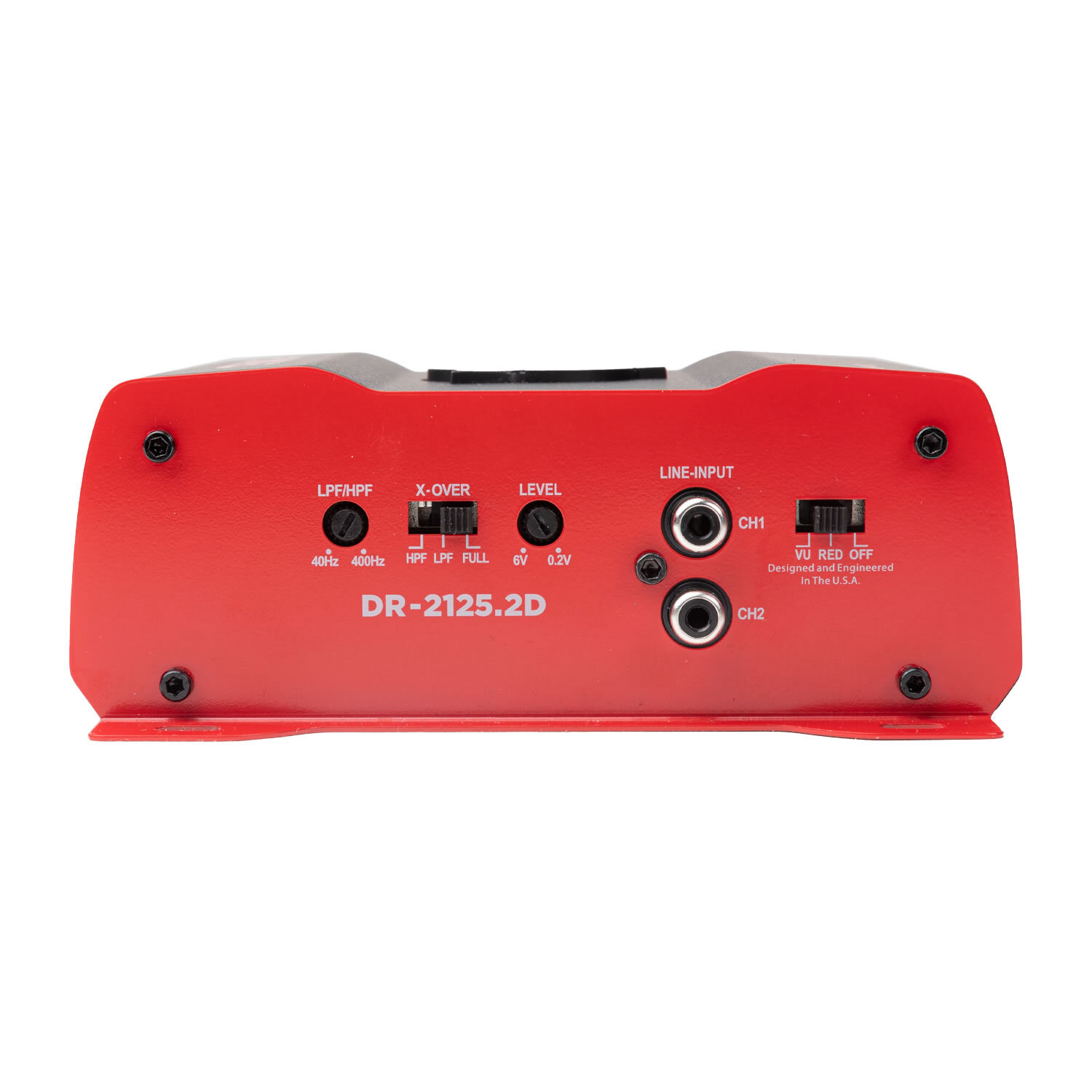 Crunch DR-21252D Автомобильный стереосистемный 2-канальный усилитель мощностью 2125 Вт класса D Комплект усилителей