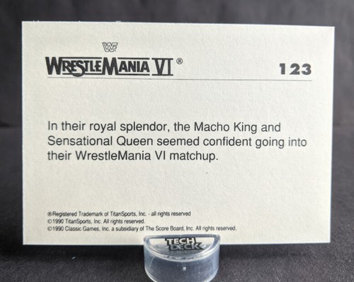 1990 Classic WWF Wrestling Cards 'Pick From List' Hulk WWF Stars and Legends - 第 247/289 張圖片