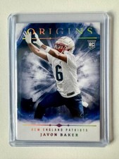 Panini Origins 2024 Javon Baker Rookie Card New England Patriots MINT #117
