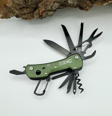 Delphin KNIFEX13 Taschenmesser Multitool Stainless Steel Rostfrei