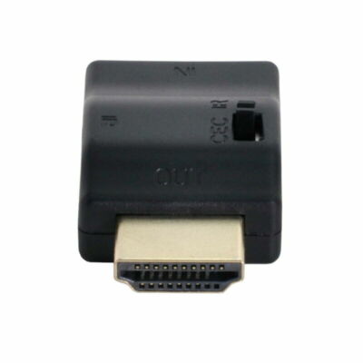 Cablecc Remote Controlled HDMI 2.0 IR Adapter with CEC ARC CEC 4K M-F Extender