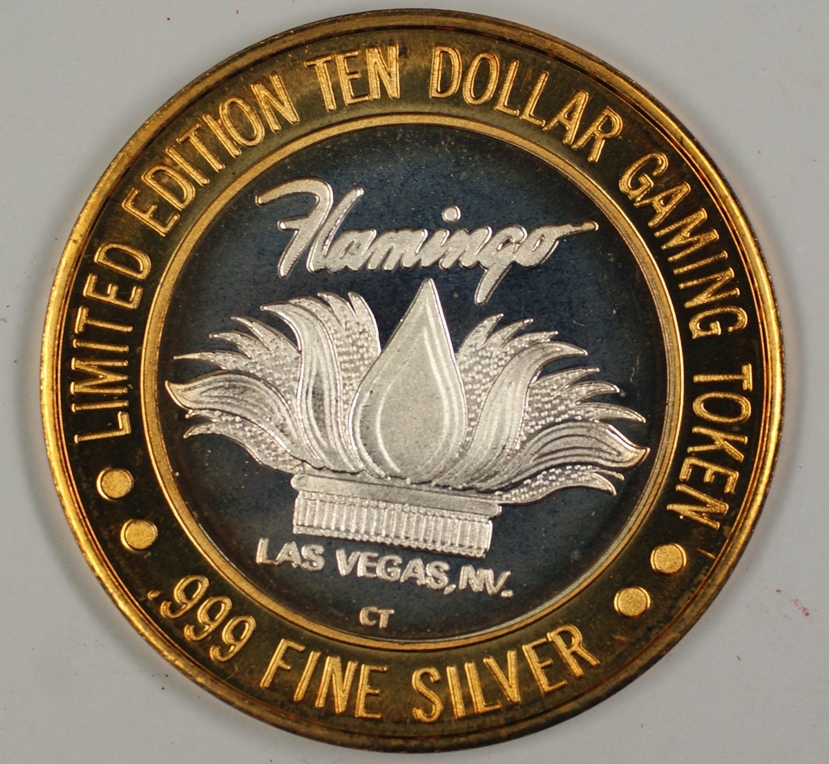Flamingo Hilton 1994 Las Vegas Limited Edition Ten Dollar