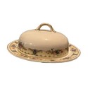y…Vintage Floral Button Dish Crooksville China Co 1902 - 1959
