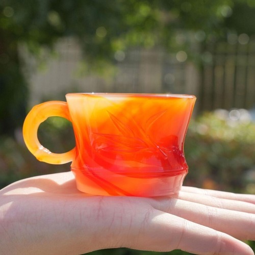 2025 NEW Healing Red Agate Cup Carving Carnelian Cup Reiki Crystal Collection - 第 8/8 張圖片