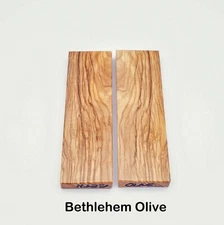 Olive Knife Scales, Pen Blanks, Project Lumber Craft Wood  - Various Sizes