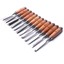 US 12 Pcs Wood Carving Hand Chisel Tool Professional Woodworking Gouges ...