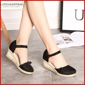 flat espadrilles tie up