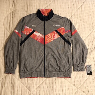 New Umbro X Coral Studios Full Zip Reversible Track Jacket