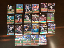 1992 Fleer Ultra Baseball Cards - 22 Unique Cards Total