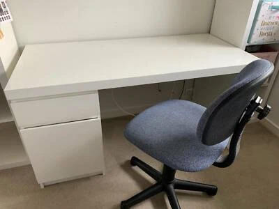 Ikea Malm Desk White With Chair Desks Gumtree Australia Ikea Malm Desk White With Chair Desks