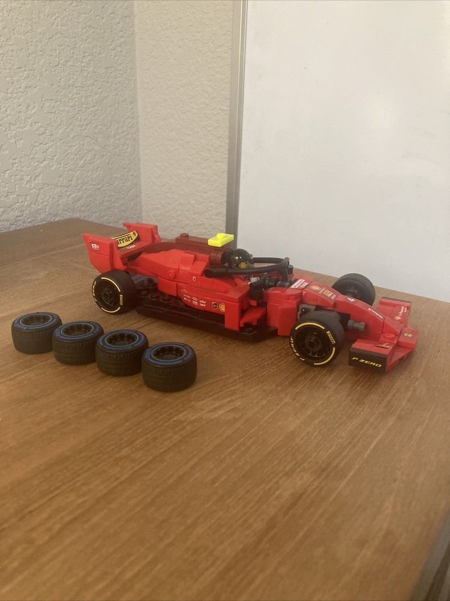 LEGO Custom Ferrari Formula Race Car Includes Driver Extra