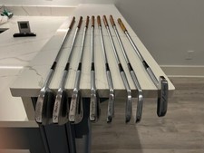 Macgregor Par-maker Ben Hogan vintage golf clubs, Reg No. 1522, set of 8