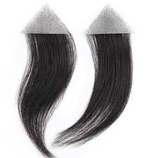 Front Hairline 100 Human Hair Patch Full Skin Base Cover-Up Topper Piece Toupee