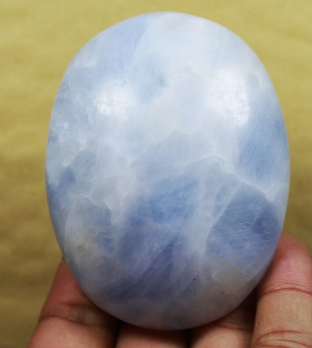 228g Natural Polished Blue Celestite QUARTZ Crystal Gem Stone Healing - Picture 7 of 12