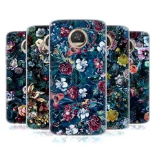 OFFICIAL RIZA PEKER NIGHT FLORAL SOFT GEL CASE FOR MOTOROLA PHONES