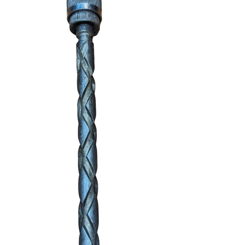 VTG Craftsman Spiral Push Drill Hand Tool Wood Handle Germany Antique Tool - Image 4 of 4