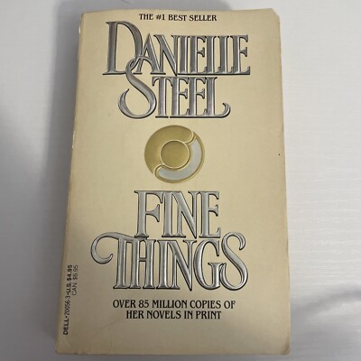 Fine Things by Danielle Steel (1987, Softback) #4Z31