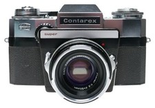 Contarex Super 2nd Model SLR Camera Carl Zeiss Planar 1:2 f 50mm