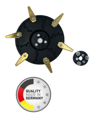 Messerscheibe für Ecovacs Goat 500-1200 Mähroboter Tuning 6 fach + 6 Messer WOW!