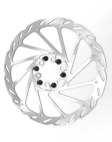 SRAM Avid G2 Clean Sweep G2CS 6-Bolt Rotor Inc. Bolts 160mm or 180mm - Picture 4 of 5