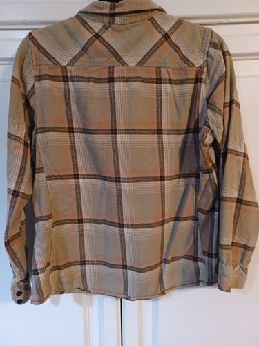 Lot of 2 Schmidt Workwear Fit For Her flannel shirts size L Large - Picture 8 of 12