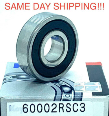 KOYO 6000 2RS C3 Deep Groove Ball Bearings 10x 26x 8mm 6000RS!