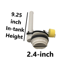 American Standard 2 1/2 in. Flush Valve Assembly w/Gasket  Nylon Bolts  Nuts