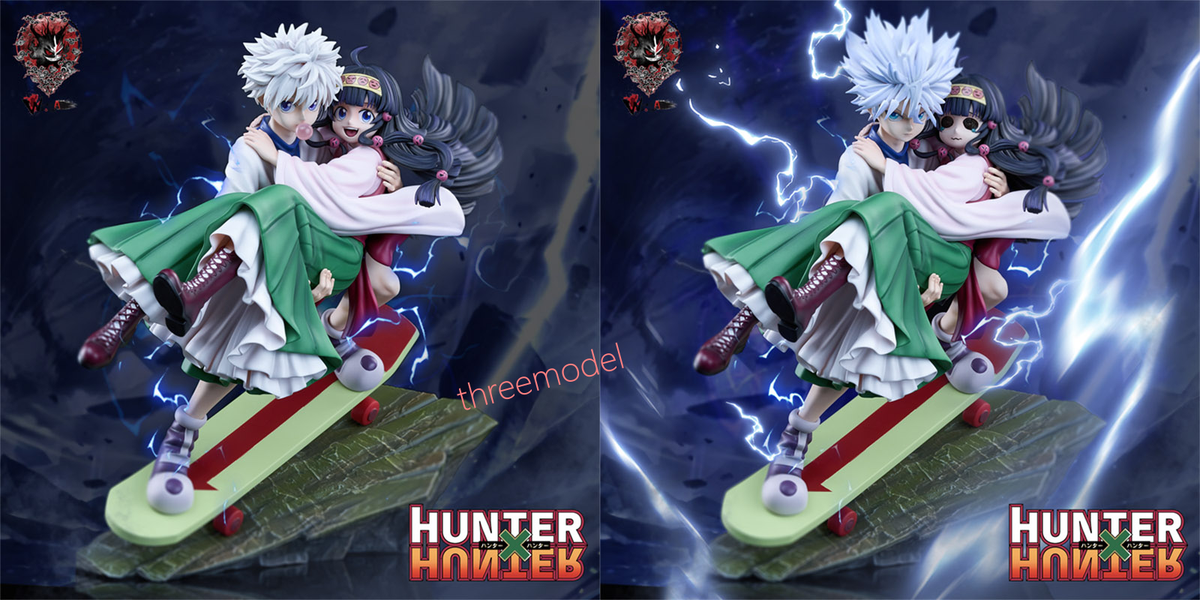 Figurine Hunter X Hunter – Killua Zoldyck 23 Cm – Statue Kirua – Collection Manga Neuve Sous Blister Décor Manga Chambre