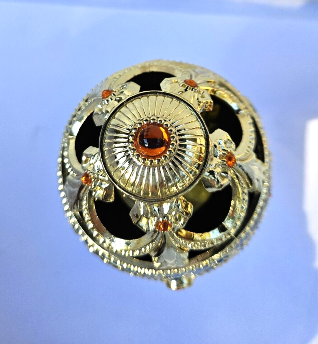 Home Accents Lifestyles Cross Musical Egg 6.5" Tall Peacock eBay