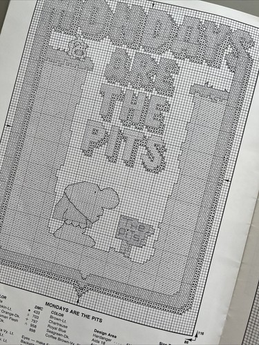 ZIGGY 5097 FOLLOW YOUR DREAMS Cross Stitch Booklet 1980s Paragon Needlework - Picture 8 of 9