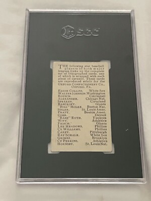 babe ruth graded card Babe Ruth Card 1921 - Highest Graded Card in the World!