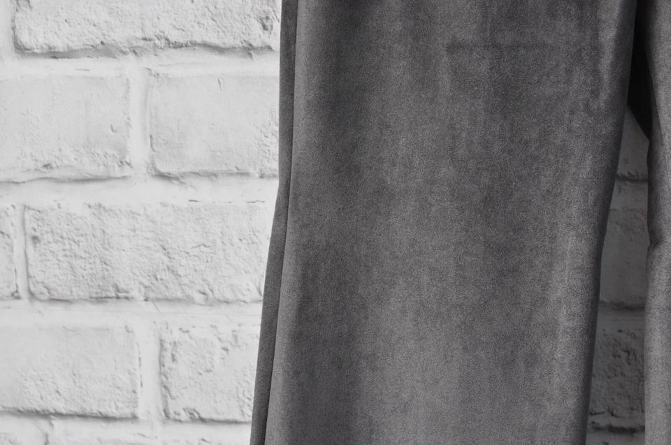 Minx  Gr 40 Hose in Veloursleder Optik  FLARED DUCAN   Dunkelgrau  NEU  - Bild 2 von 2