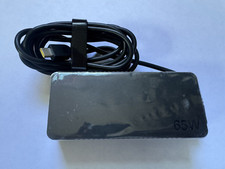Lenovo ADLX65YCC3A 20V 65W USB Type-C Charger Adapter - Black