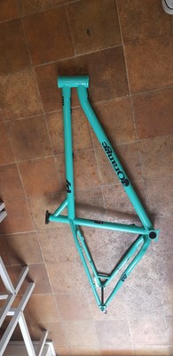 orange p7 29er frame