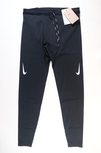 NIKE DRI FIT ADV AEROSWIFT RUNNING RACING TIGHTS - BLACK DM4613-011 - MEN L XL - Picture 9 of 22