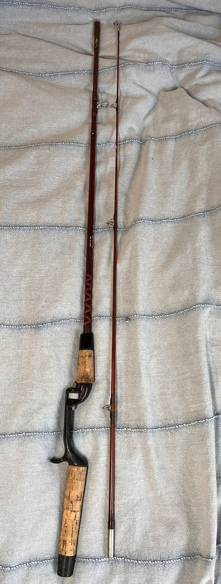 Vintage St. Croix TRANSA GLAS 748 Casting Rod 6' Cork Grip | eBay